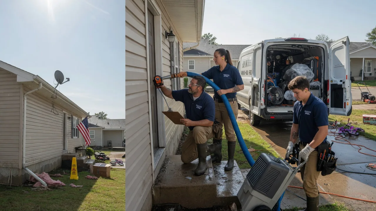 Ceiling Water Damage Restoration in Montreal, MO near me