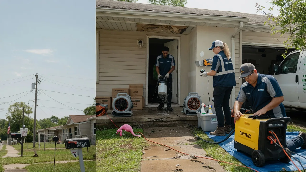 Storm Damage Water Removal in Montreal, MO near me